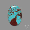 Rare Large Number 8 Mines Turquoise Cabochon