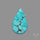 Rare Large Number 8 Mines Turquoise Cabochon