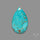 Rare Large Number 8 Mines Turquoise Cabochon