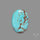 Rare Large Number 8 Mines Turquoise Cabochon