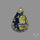 Morenci Azurite Malachite with Cuprite Cabochon