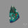 Morenci Azurite Malachite Cabochon