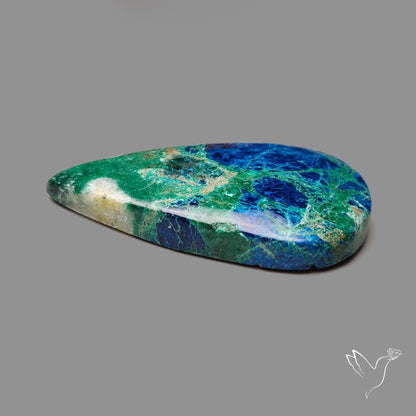 Congo Azurite Malachite Cabochon