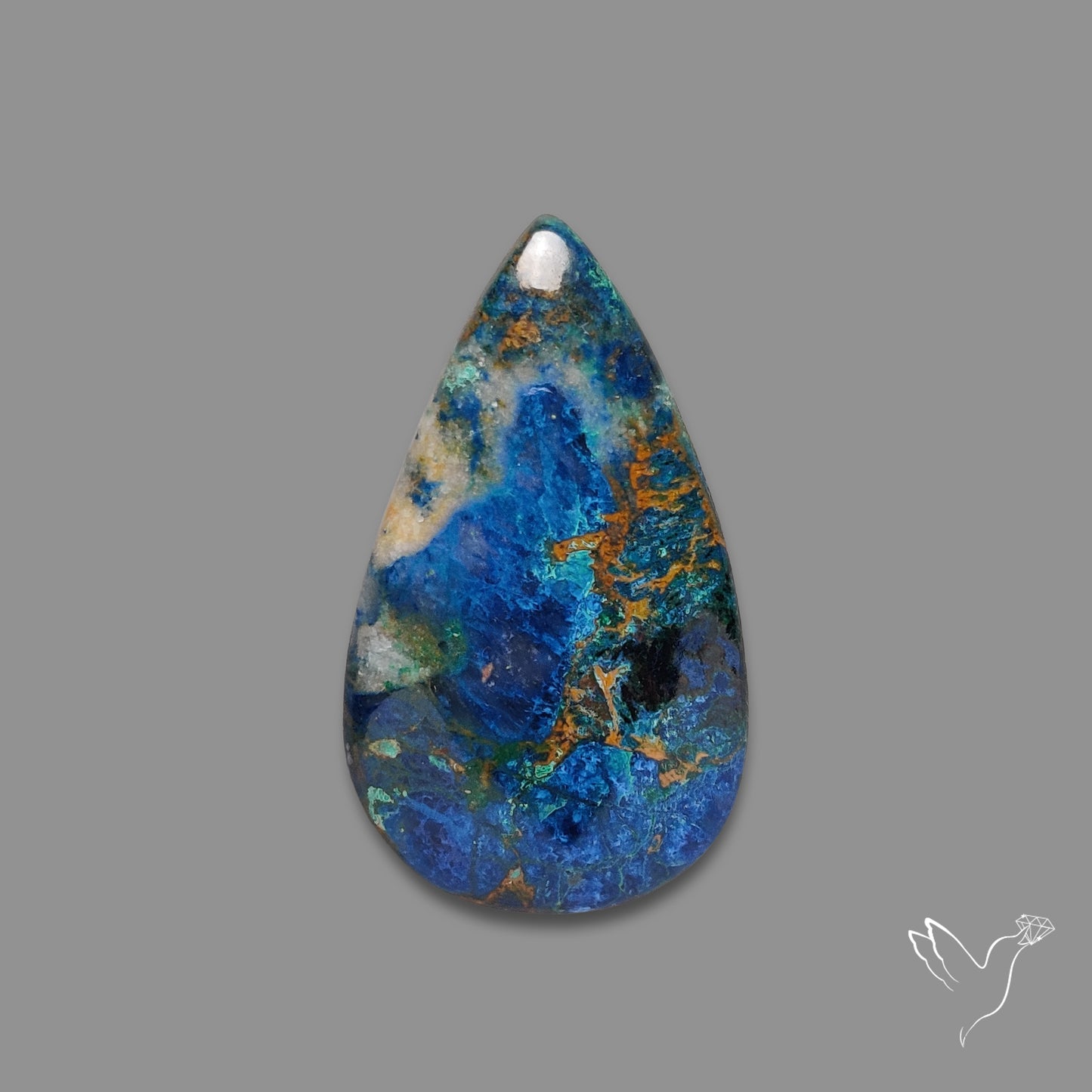 Azurite Cabochon Deep Blue