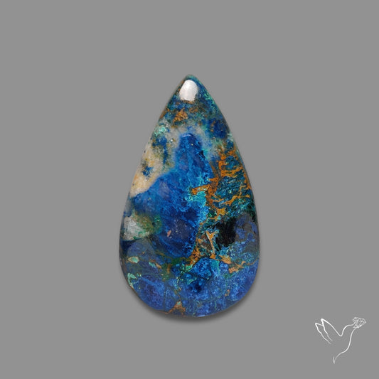 Azurite Cabochon Deep Blue