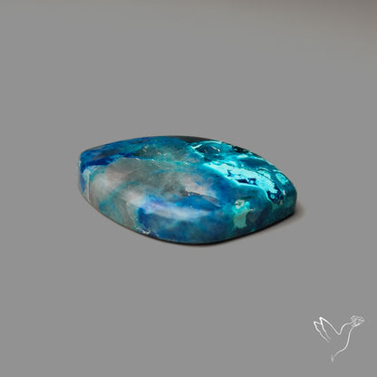 Quantum Quattro Gem Silica Shattuckite Cabochon