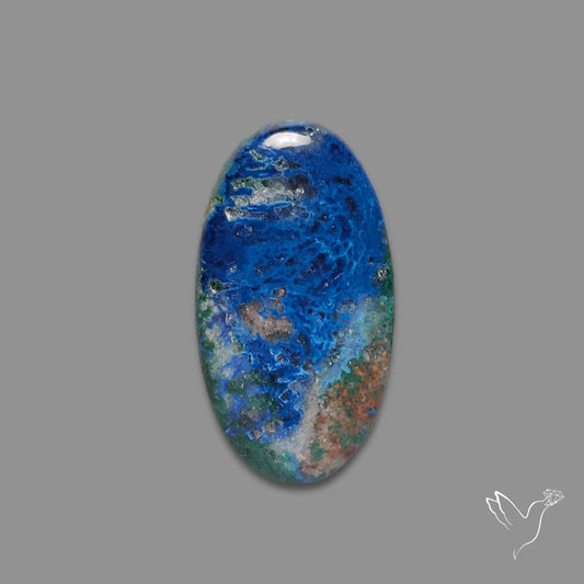 Azurite Cabochon Deep Blue