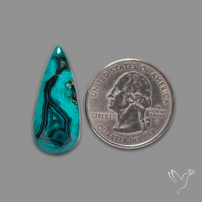 Katanga Azurite Malachite Cabochon