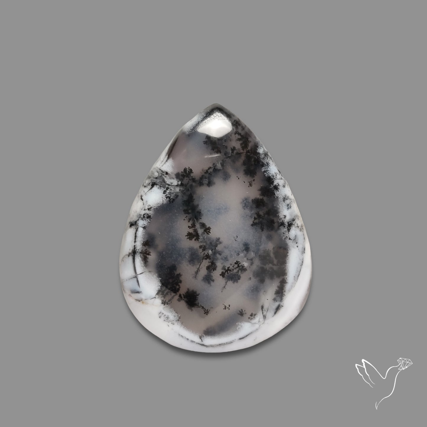 Dendritic Agate Cabochon