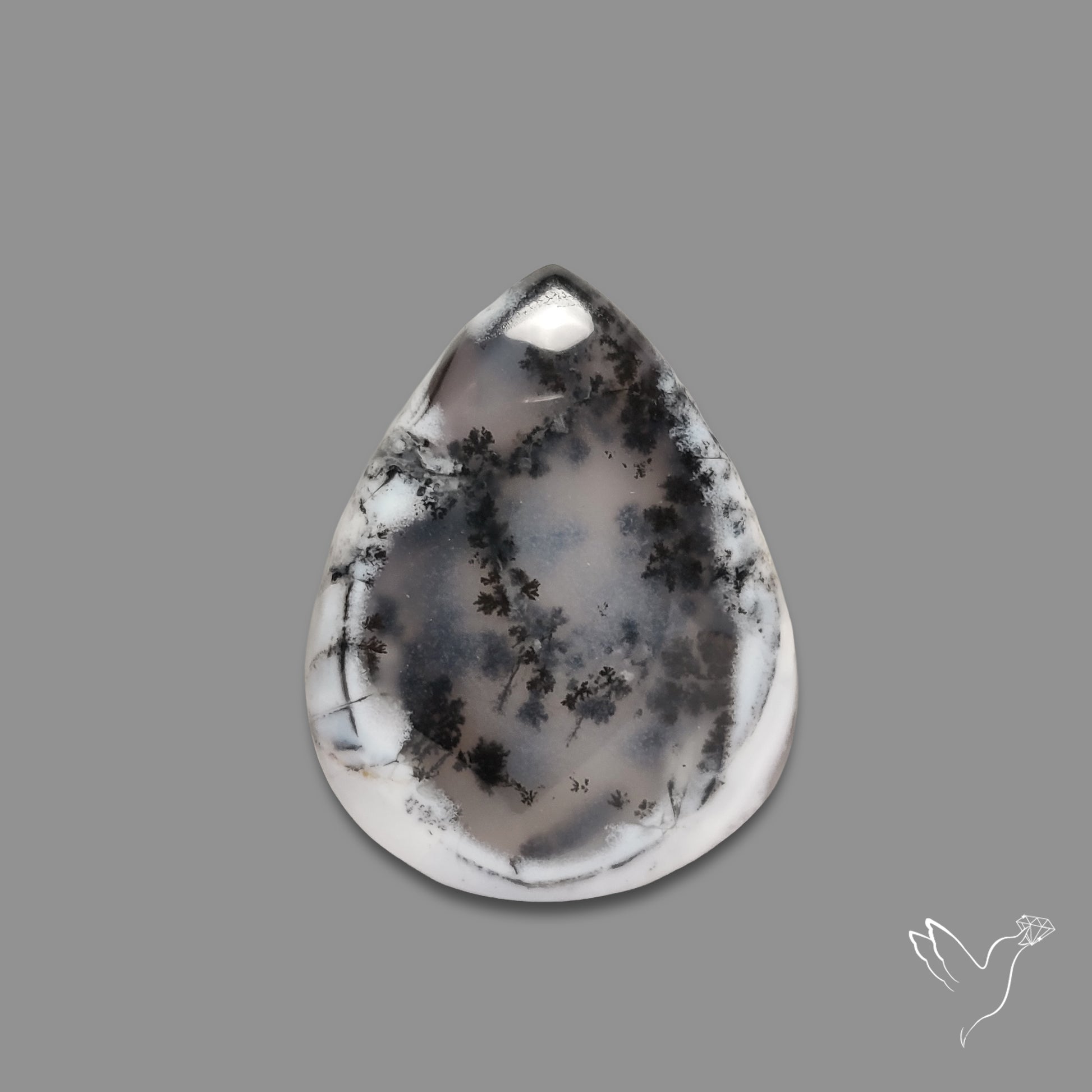 Dendritic Agate Cabochon