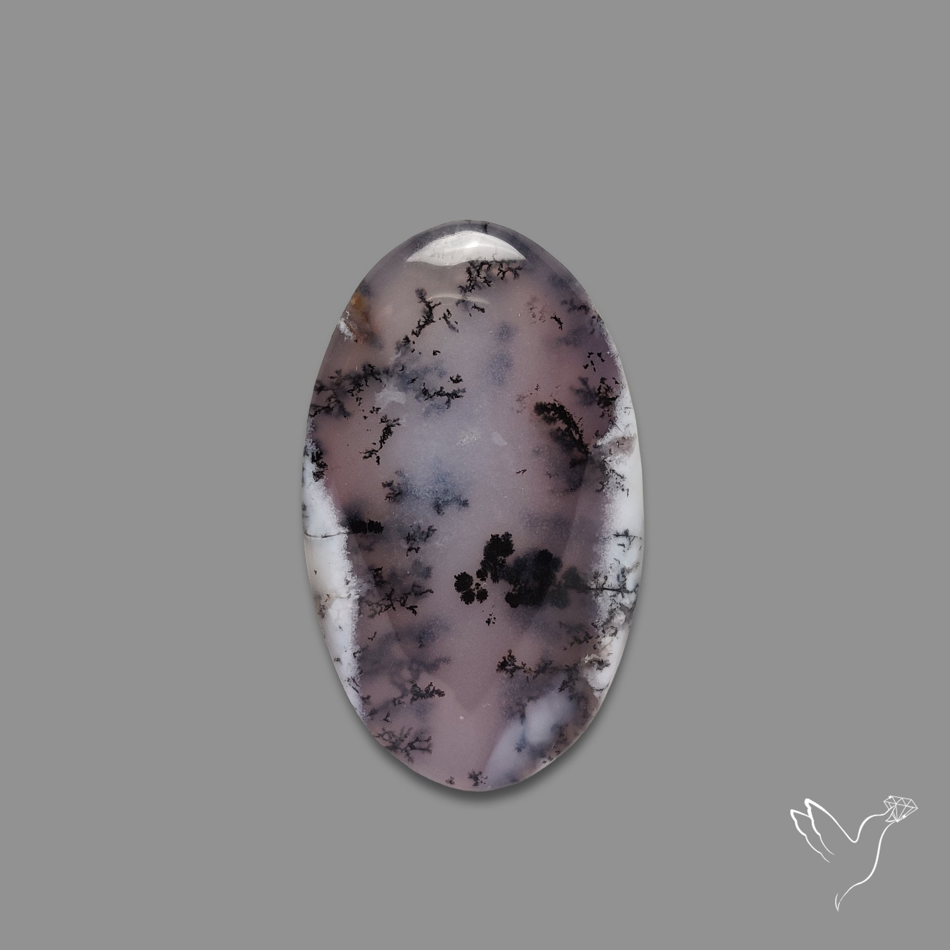 Dendritic Agate Cabochon