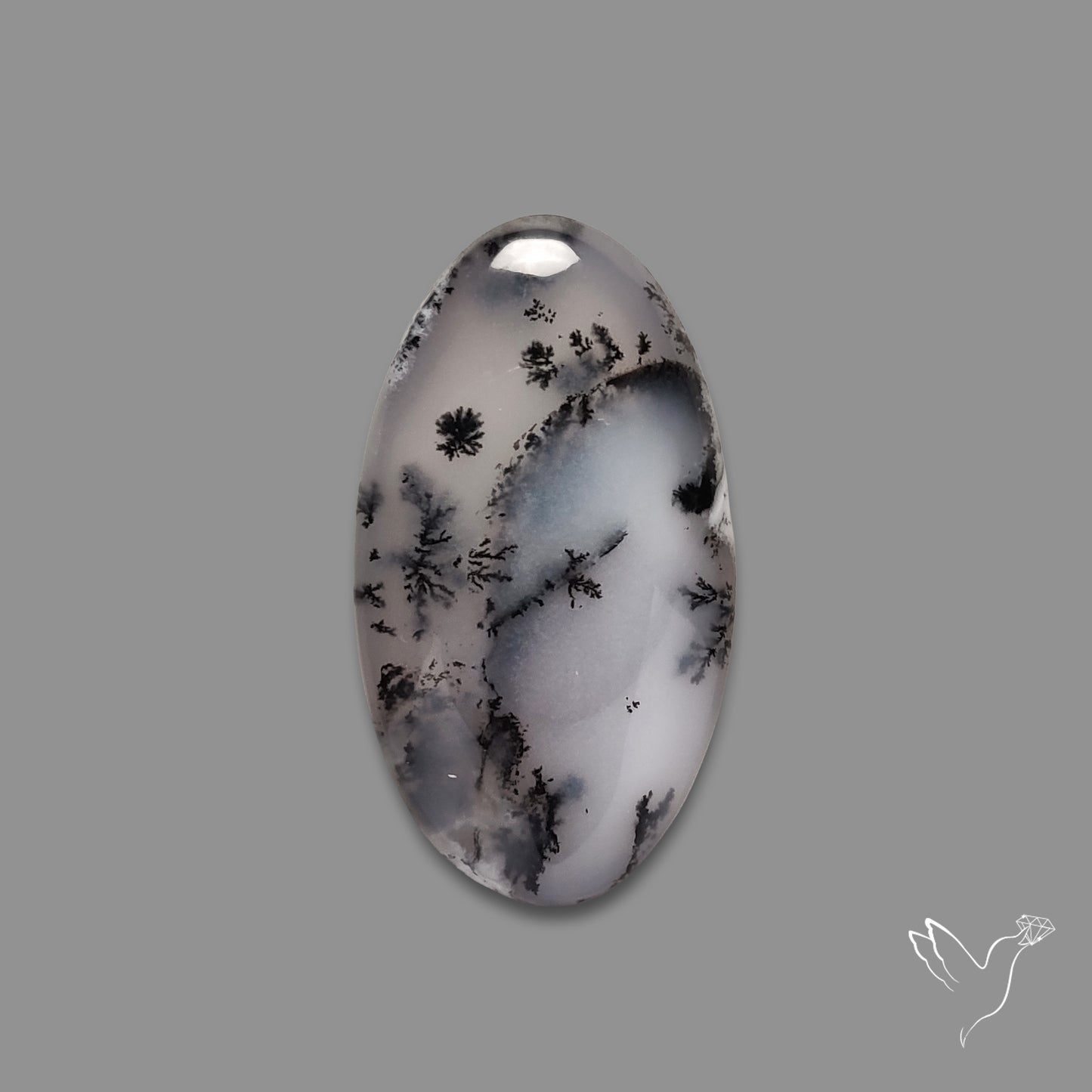 Dendritic Agate Cabochon