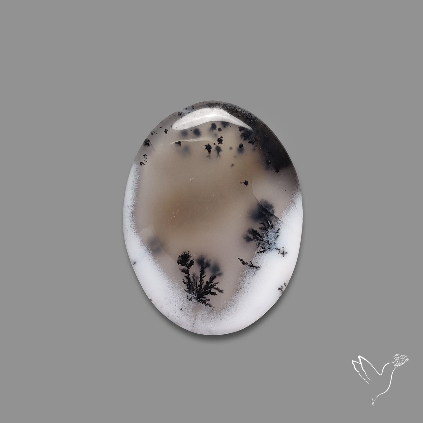 Dendritic Agate Cabochon