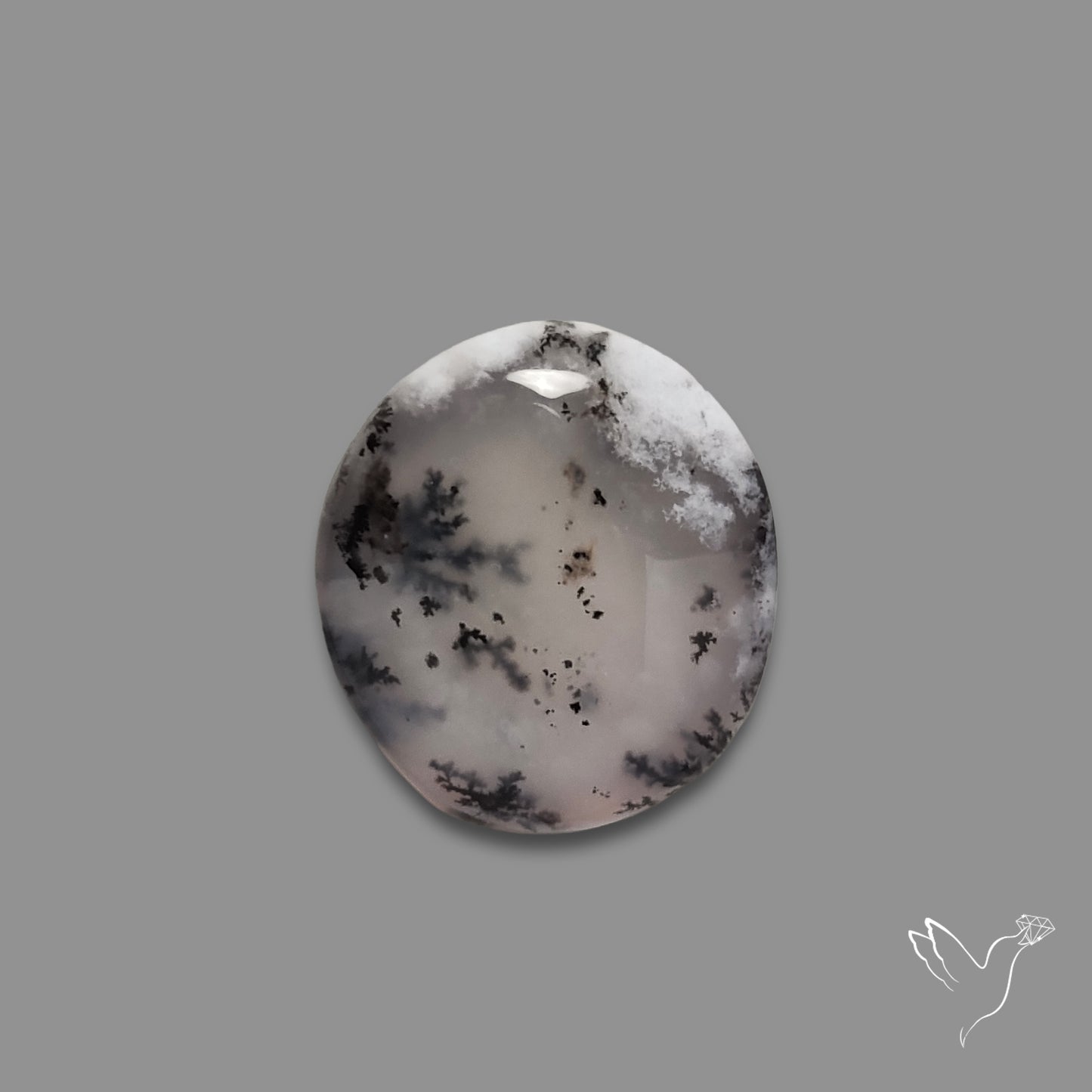 Dendritic Agate Cabochon