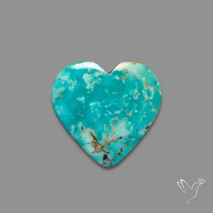 Arizona Patagonia Turquoise Heart Cabochon
