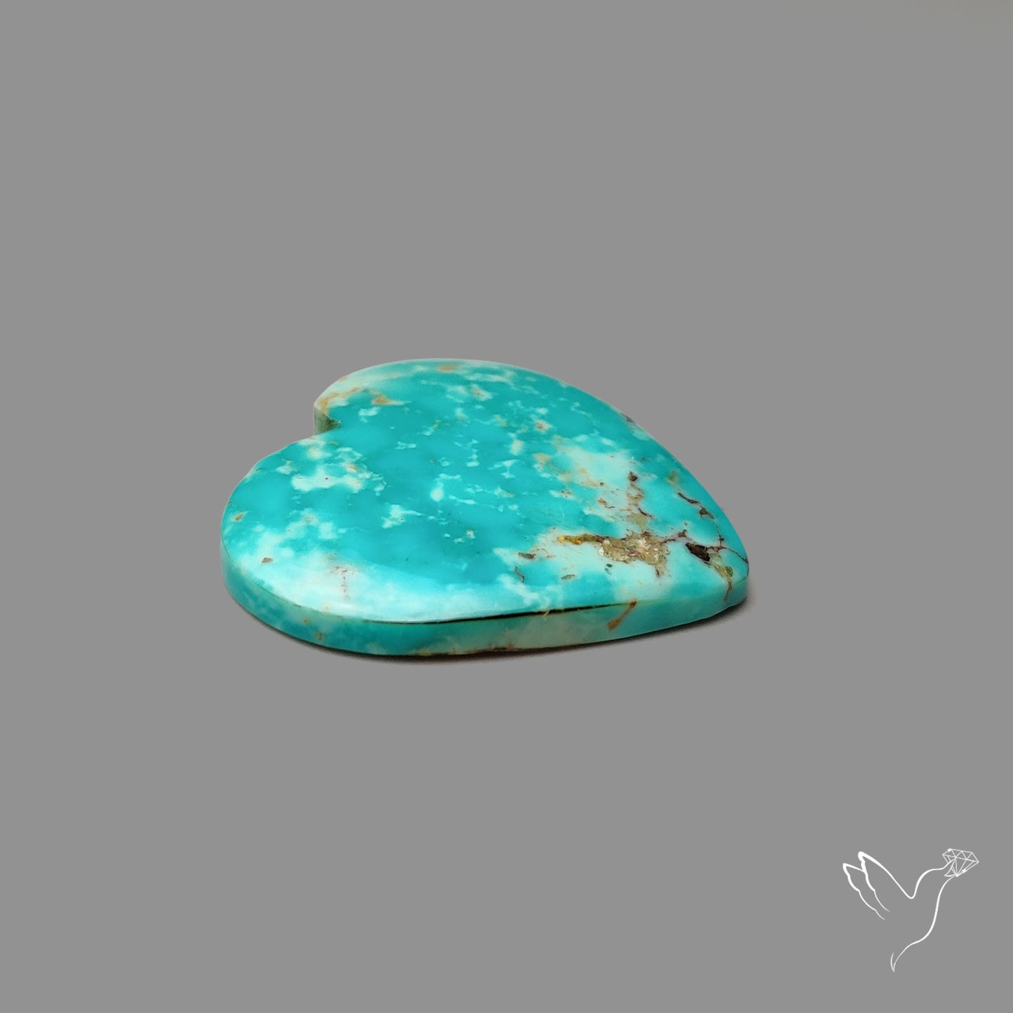 Arizona Patagonia Turquoise Heart Cabochon