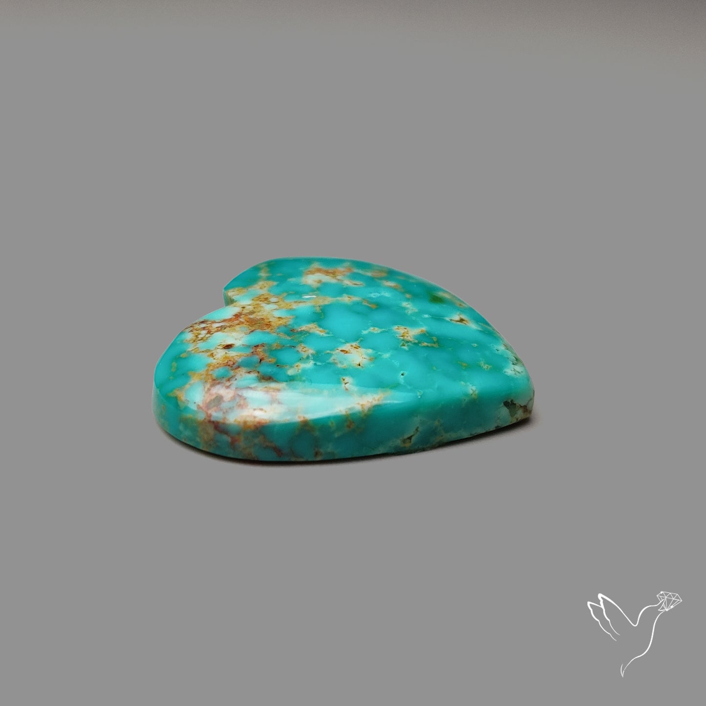 Arizona Patagonia Turquoise Heart Cabochon