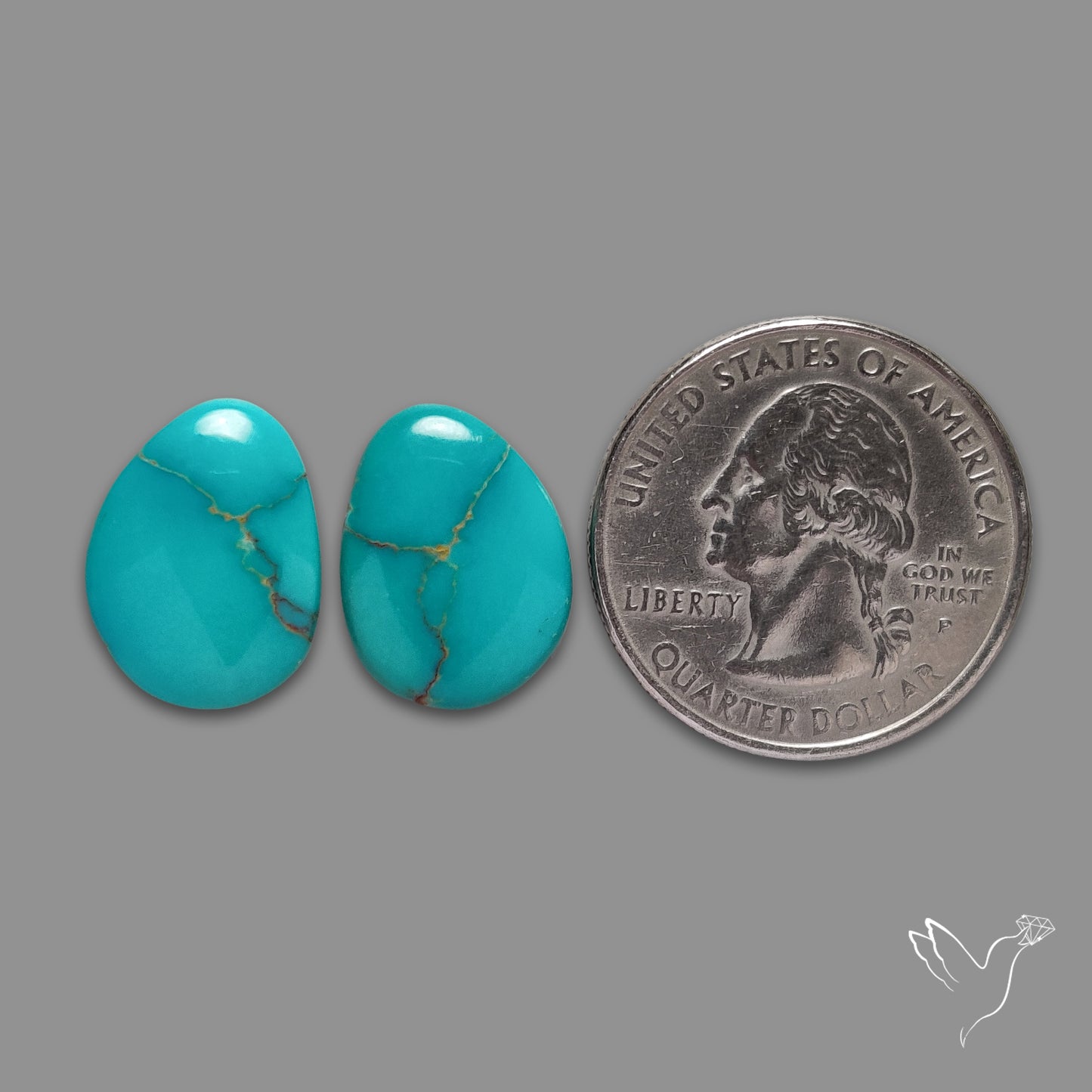 Kingman Turquoise Pair