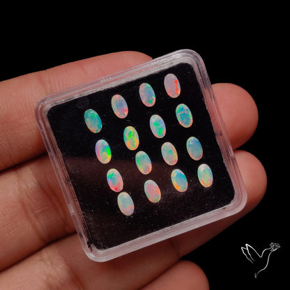 AAA Faceted Ethiopian Opals Set