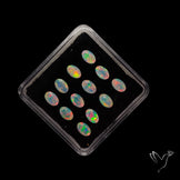 AAA Faceted Ethiopian Opals Set