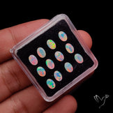 AAA Faceted Ethiopian Opals Set