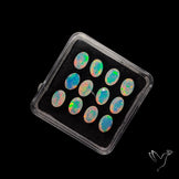 AAA Faceted Ethiopian Opals Set
