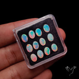 AAA Faceted Ethiopian Opals Set