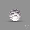 Checkerboard Cut Himalayan Quartz Ball Carving