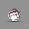 Checkerboard Cut Himalayan Quartz Ball Carving