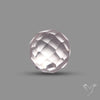 Checkerboard Cut Himalayan Quartz Ball Carving