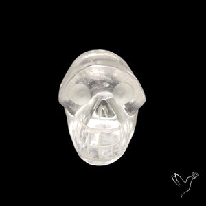 Himalayan Quartz Skull Carving