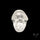 Himalayan Quartz Skull Carving