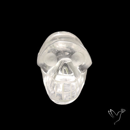 Himalayan Quartz Skull Carving