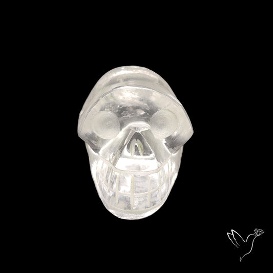Himalayan Quartz Skull Carving