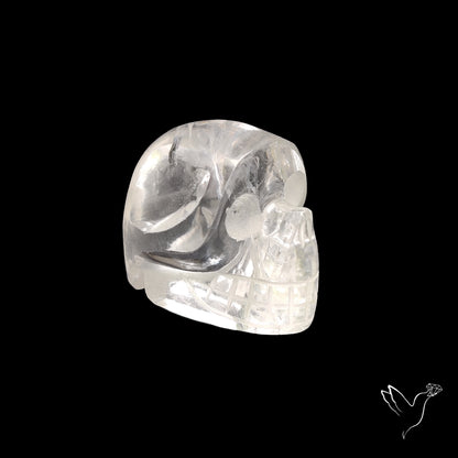 Himalayan Quartz Skull Carving