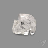 Himalayan Quartz Skull Carving
