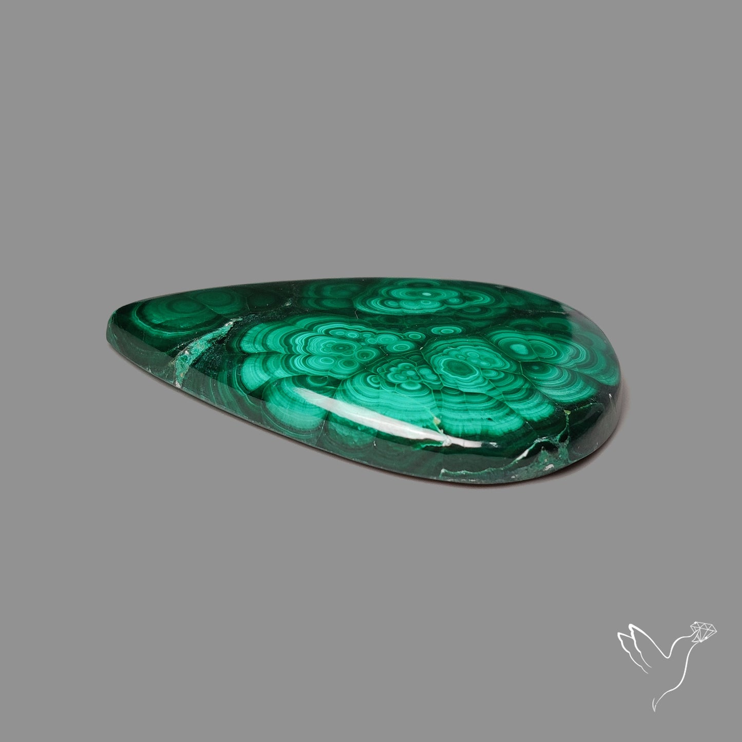 Malachite Cabochon Botryoidal Patterns