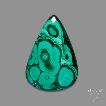 Malachite Cabochon Botryoidal Patterns