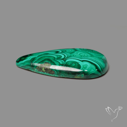 Malachite Cabochon Botryoidal Patterns