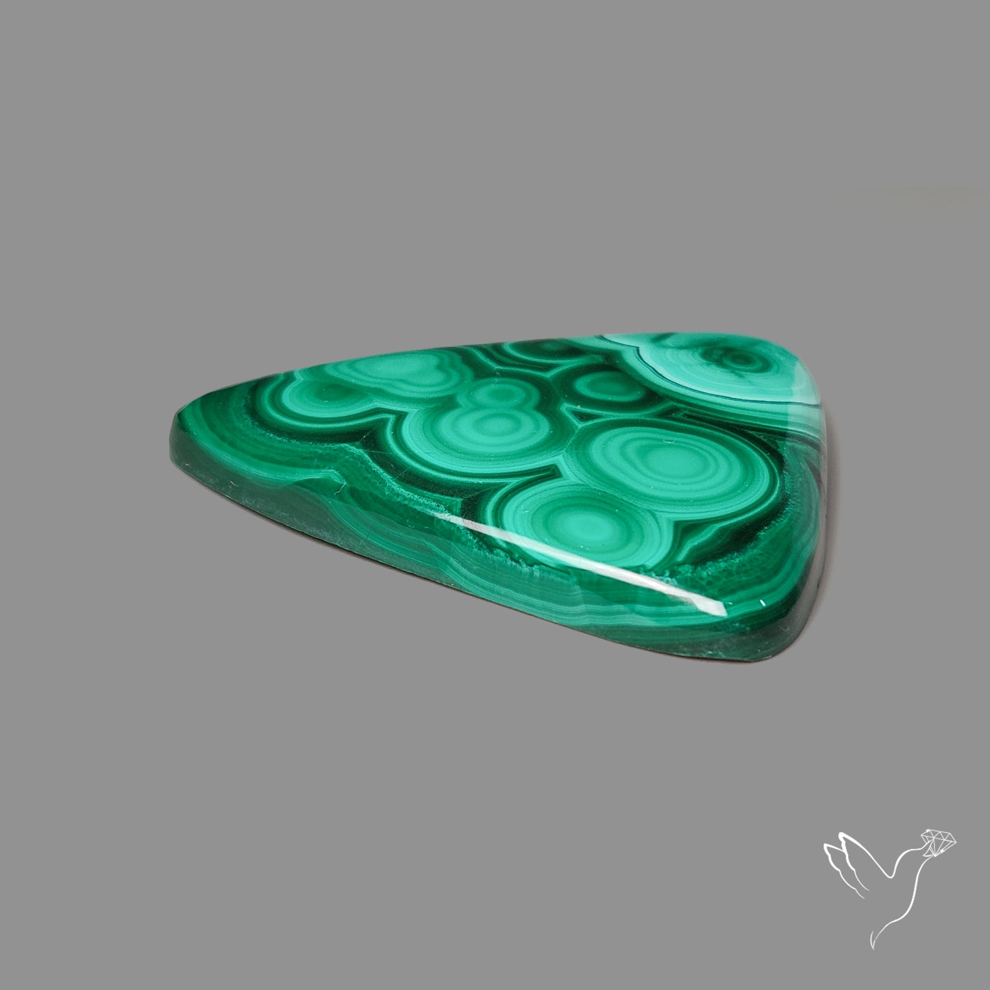 Malachite Cabochon Botryoidal Patterns