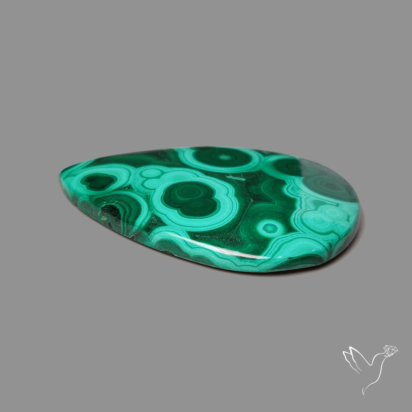 Malachite Cabochon Botryoidal Patterns