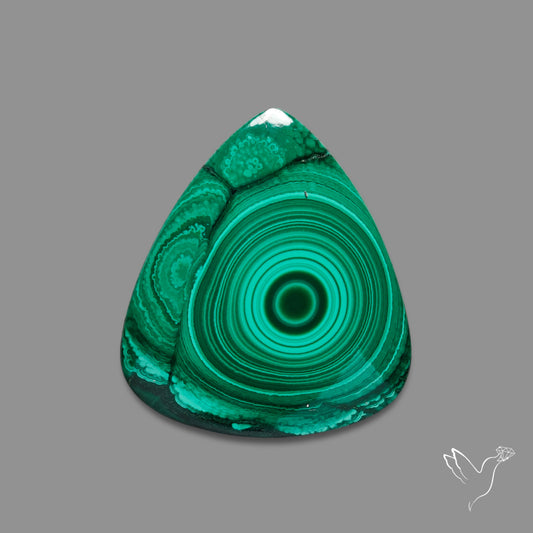 Malachite Cabochon Botryoidal Patterns