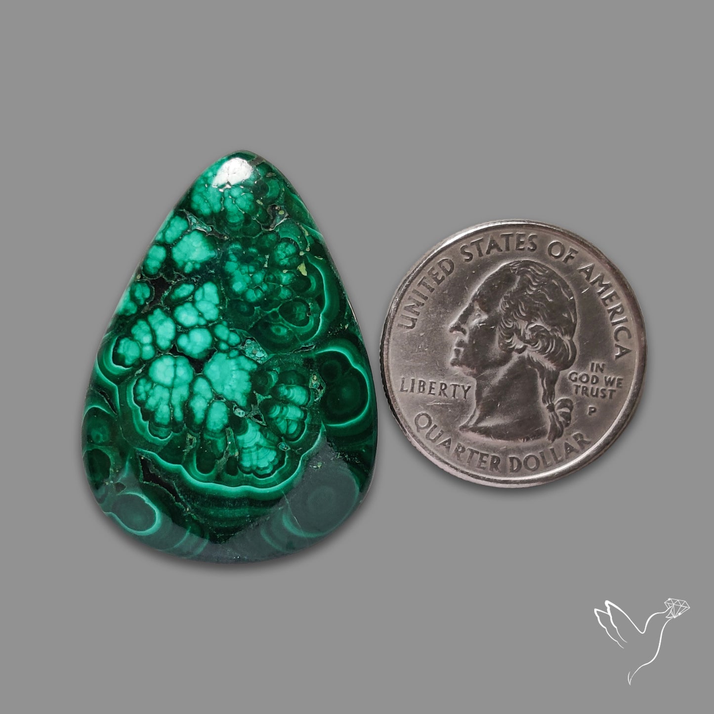 Malachite Cabochon