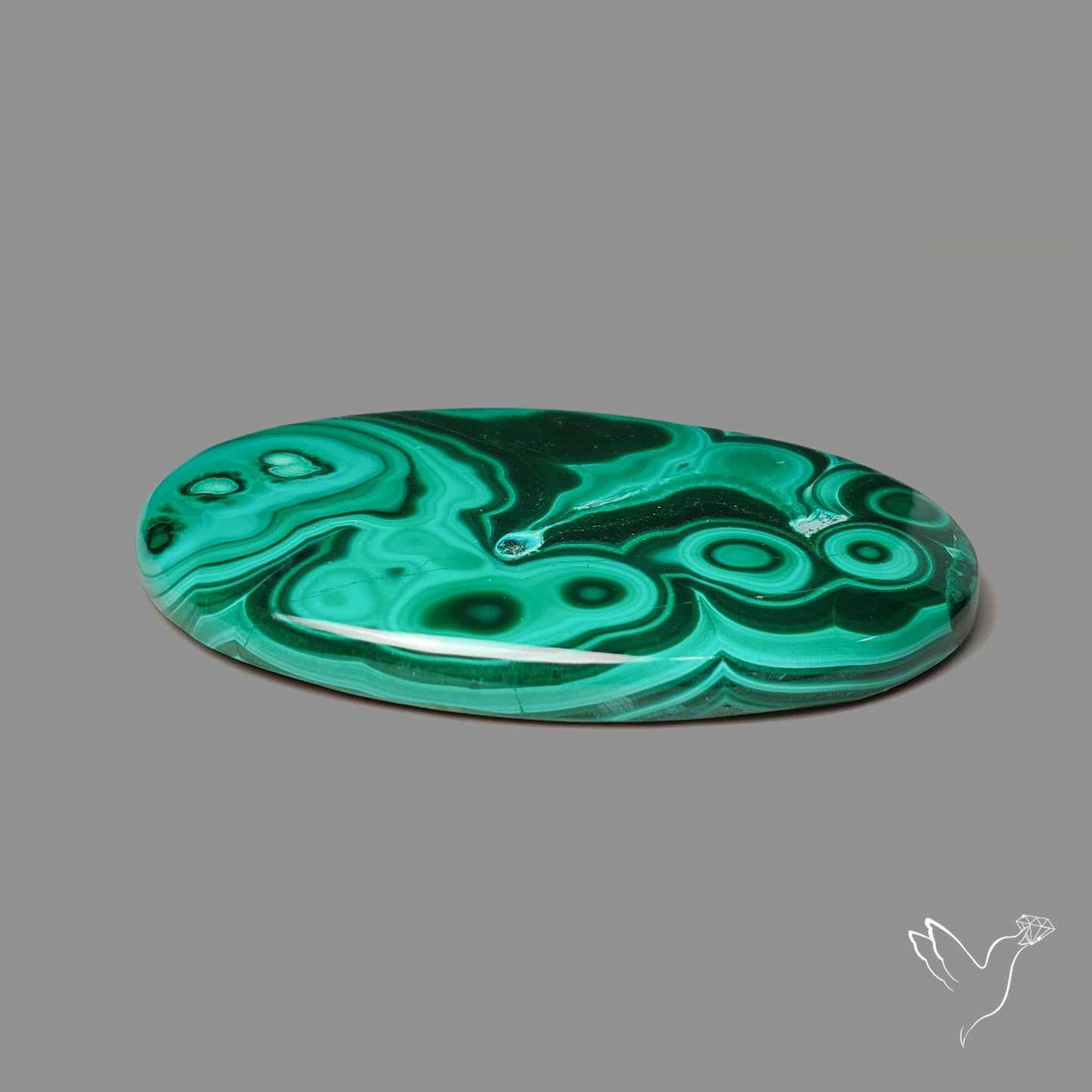 Malachite Cabochon Botryoidal Patterns