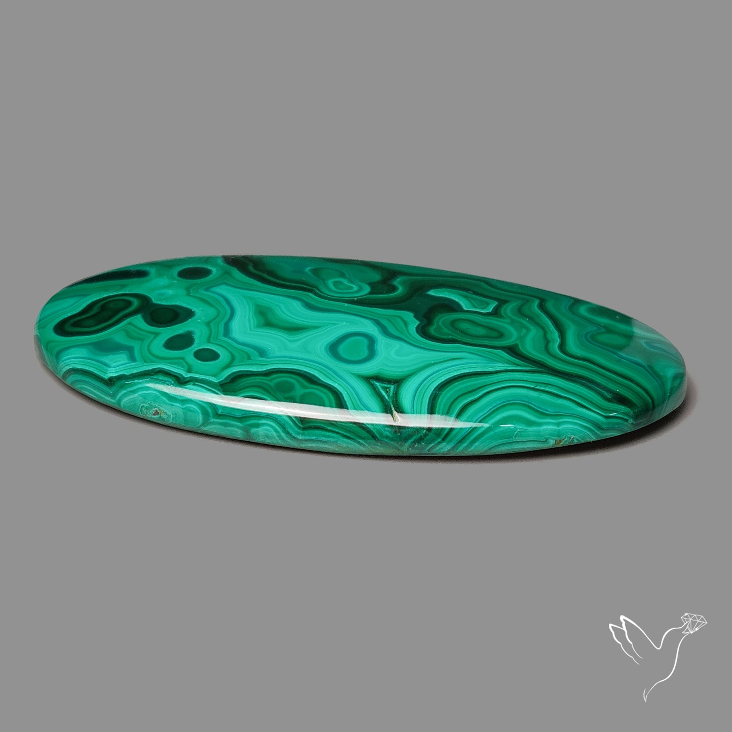 Malachite Cabochon Botryoidal Patterns