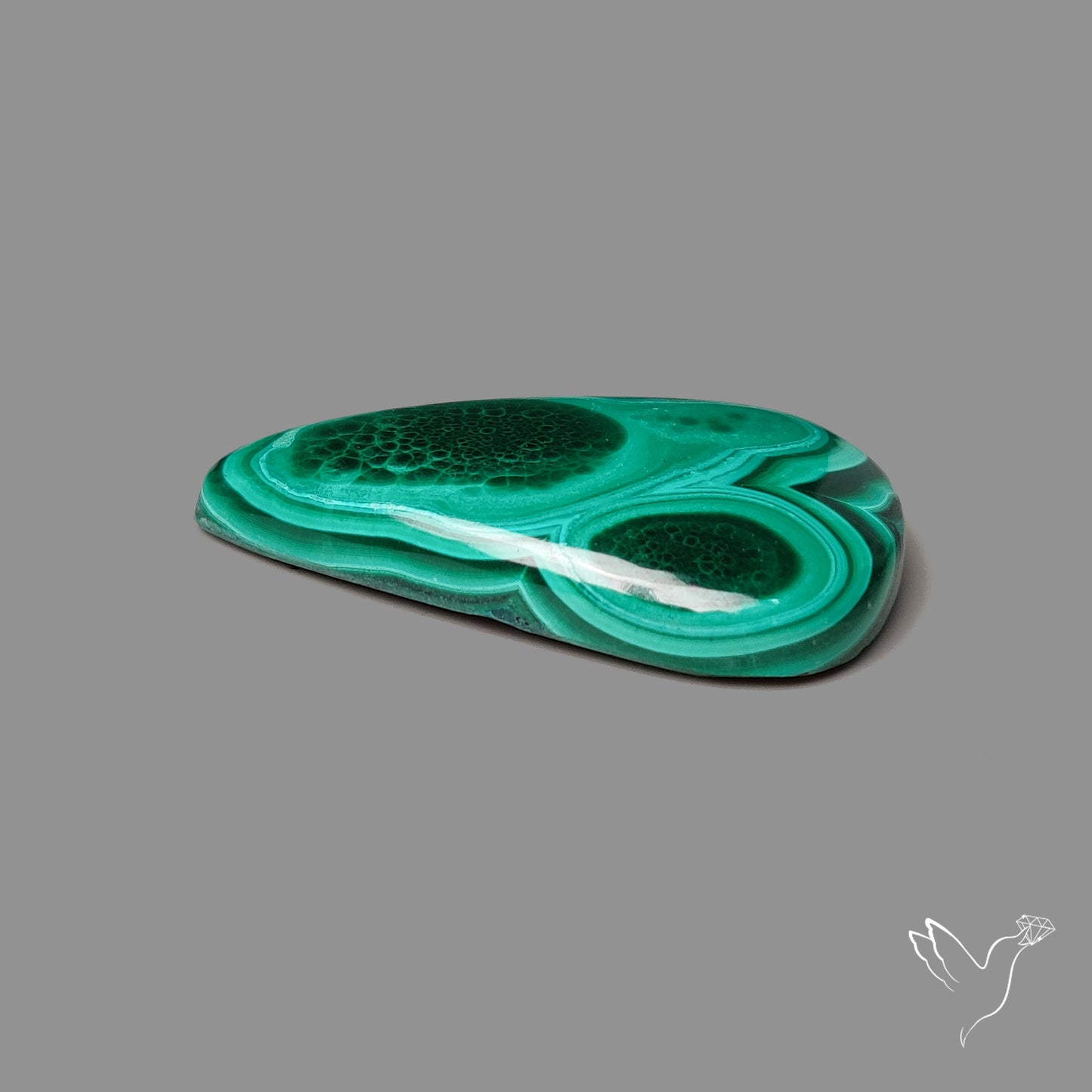 Malachite Cabochon Botryoidal Patterns