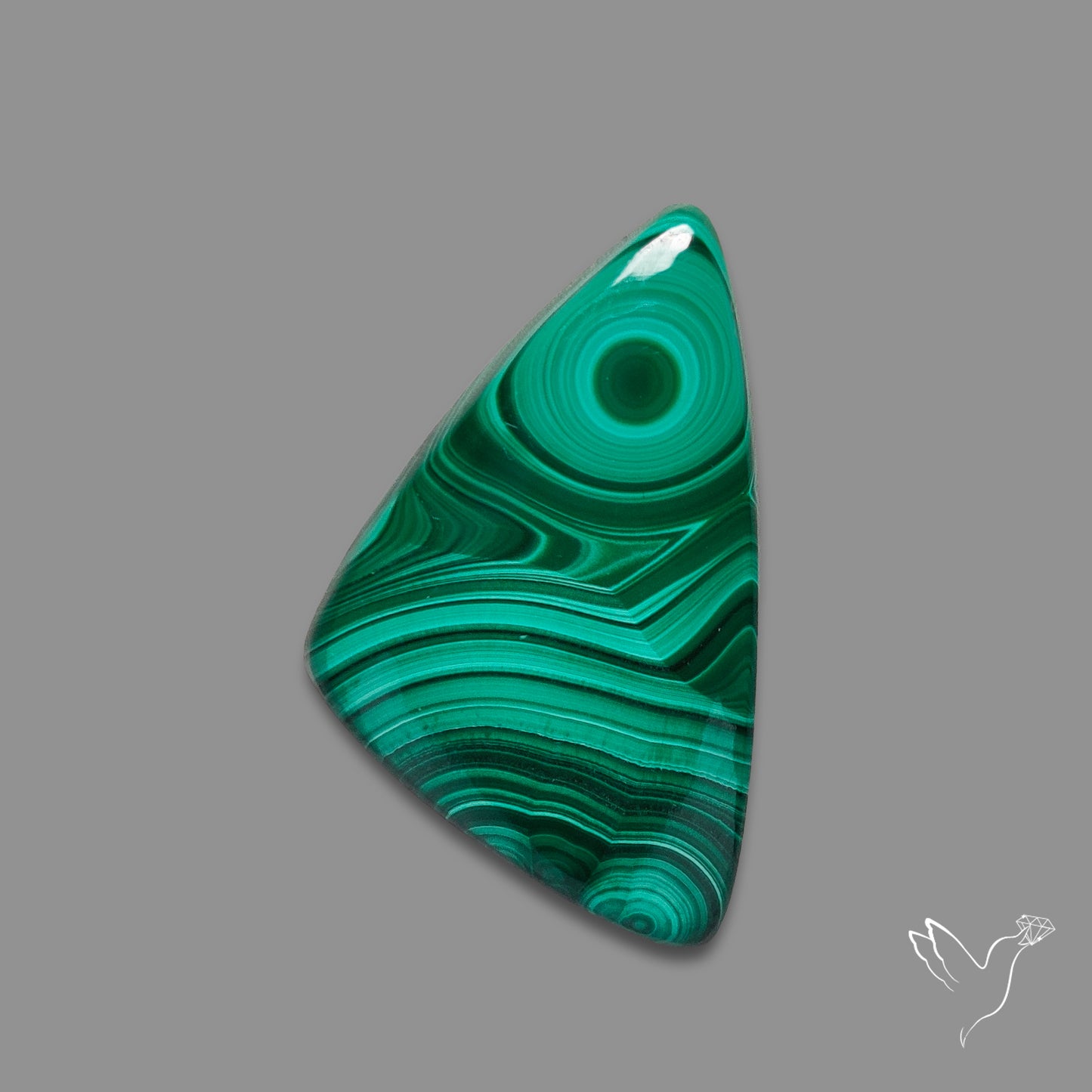 Malachite Cabochon Botryoidal Patterns