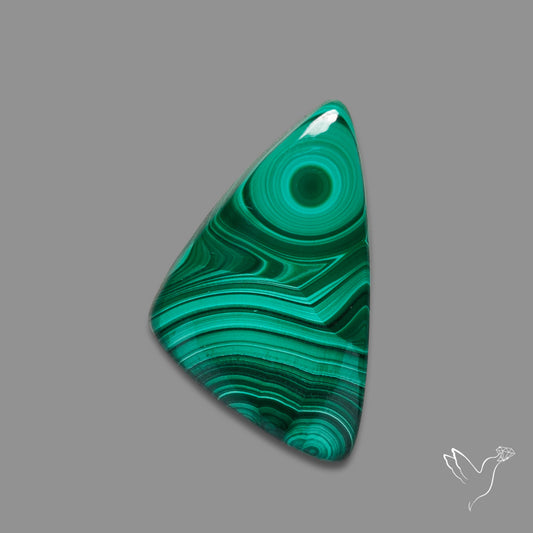 Malachite Cabochon Botryoidal Patterns