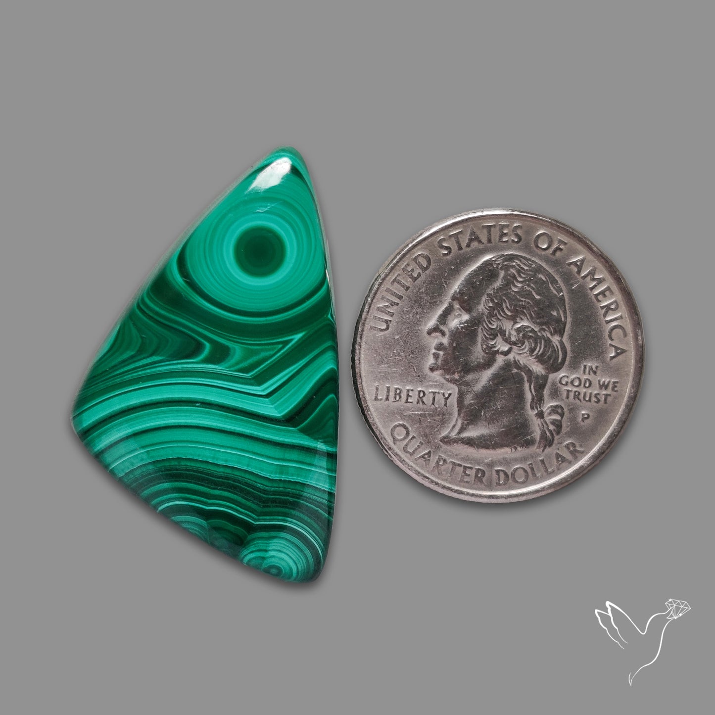 Malachite Cabochon Botryoidal Patterns