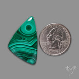 Malachite Cabochon Botryoidal Patterns